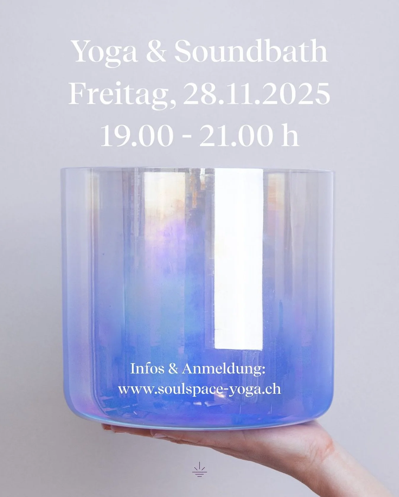 Abecho, acho, bi dir si, si.
 
Yoga und Soundbath, dr perfekt Start ids Weekend 💖⚡️!
 
Am&auml;udig: Link in Bio, Website oder PN!