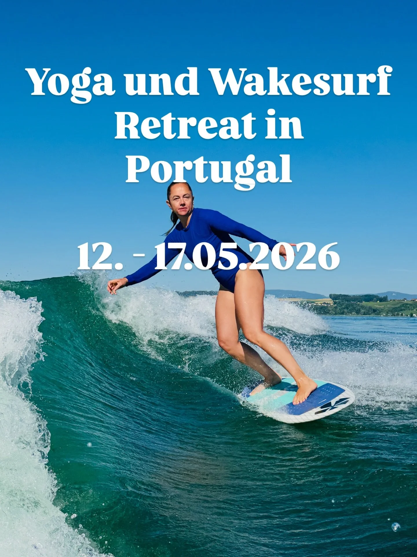 Lust auf Yoga, Wakesurfen, St&auml;dtetrip in Lissabon? 🙏🏄🏼&zwj;♀️🌊🤙😊

Join us vom 12. - 17.05.2026.

Auch f&uuml;r Surfbeginner:innen sehr gut geeignet.

Melde dich bei Fragen.

Anmeldung und Infos: Website oder Link in Bio.