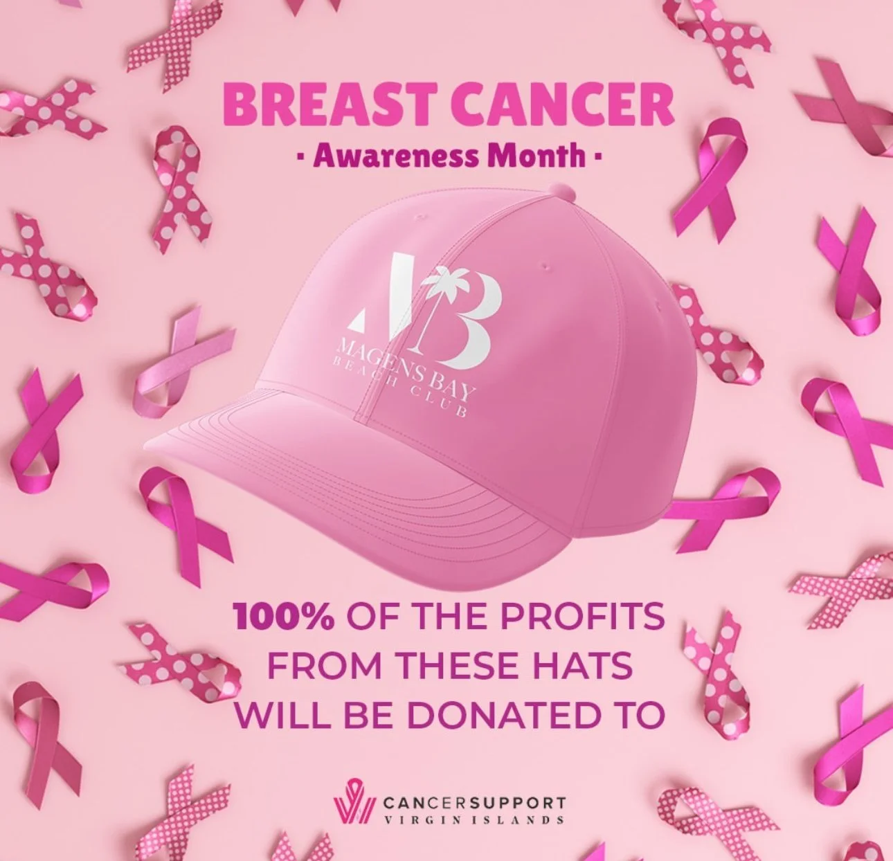 Magens Bay Beach Club Gets Pink'D