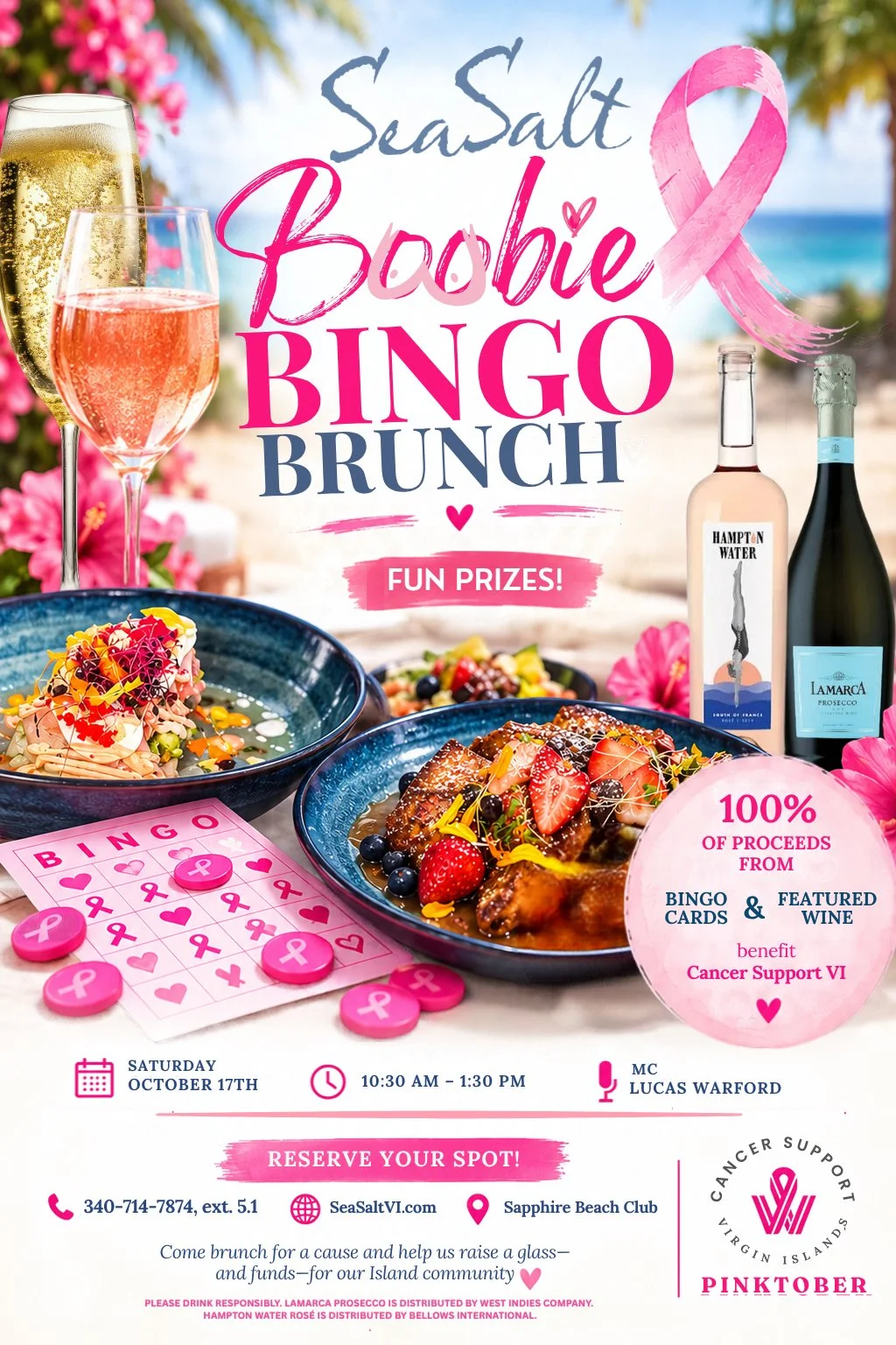 Boobie Bingo Brunch // SeaSalt
