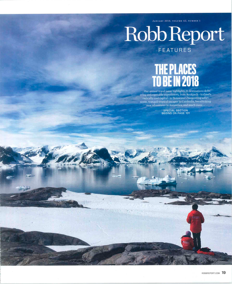 Robb Report Magazine - Jan 2018