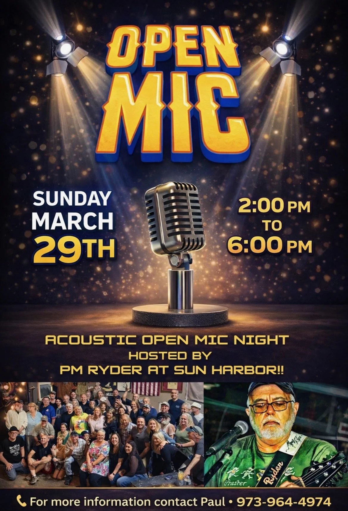 Open Mic w/ PM Ryder