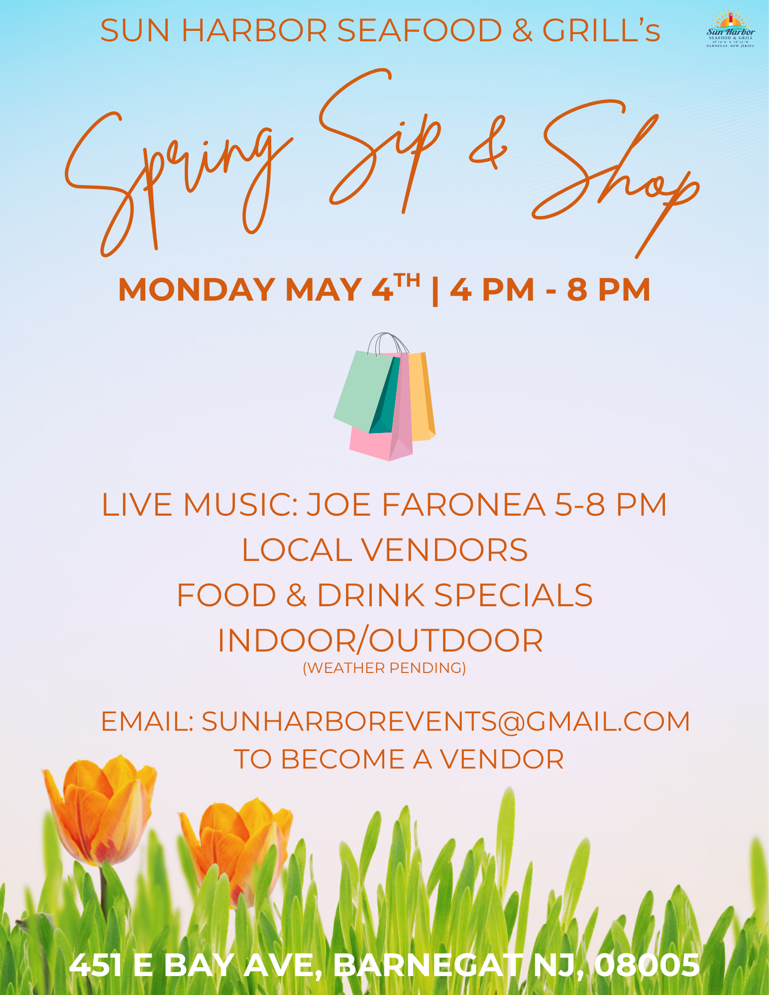 Spring Sip & Shop 