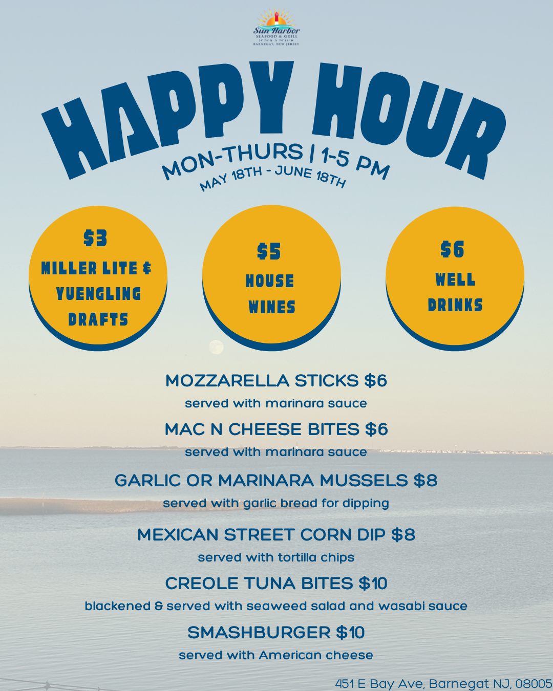 **Pre-Summer Happy Hour Begins**