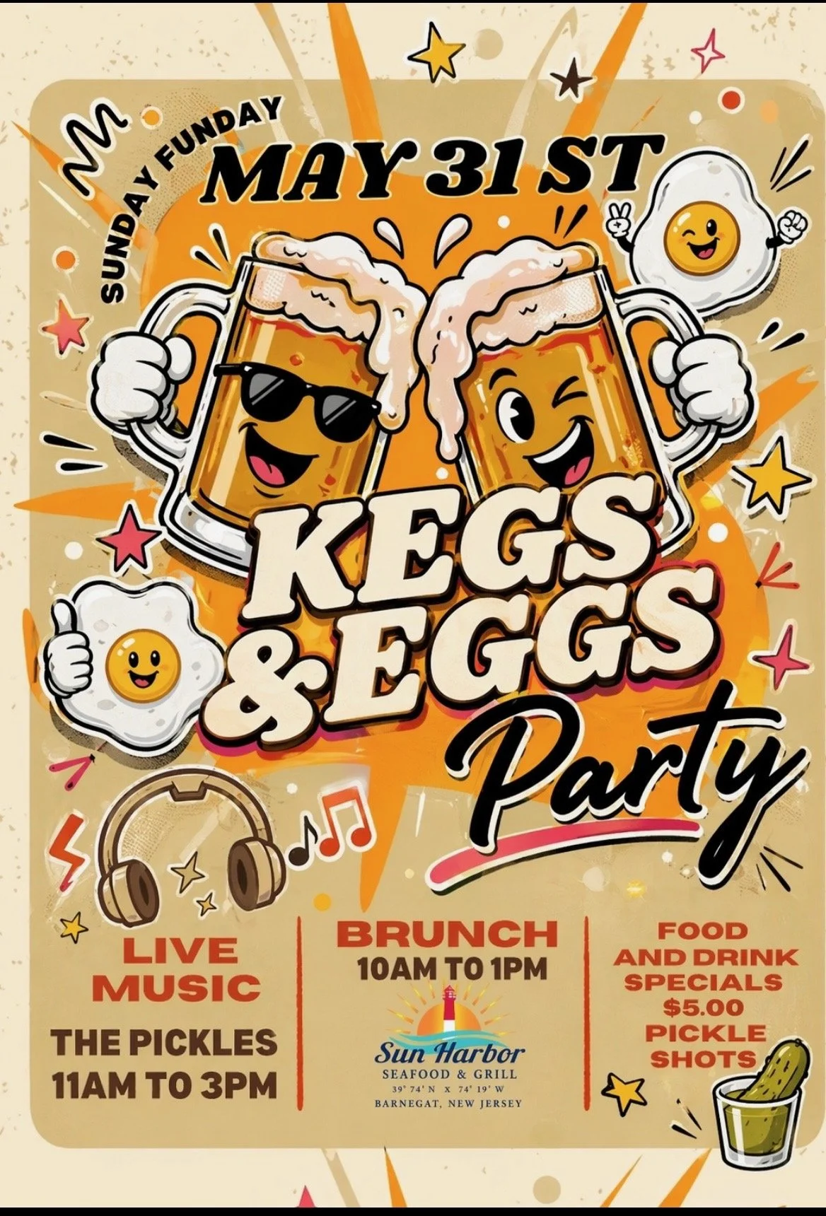 *Kegs & Eggs w/ The Pickles*