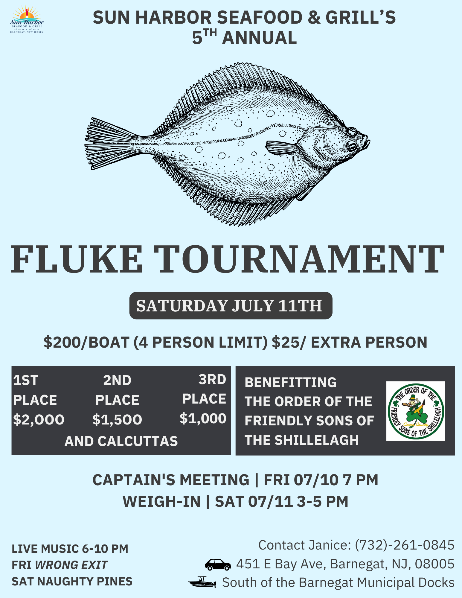 *5th Annual Fluke Tournament*