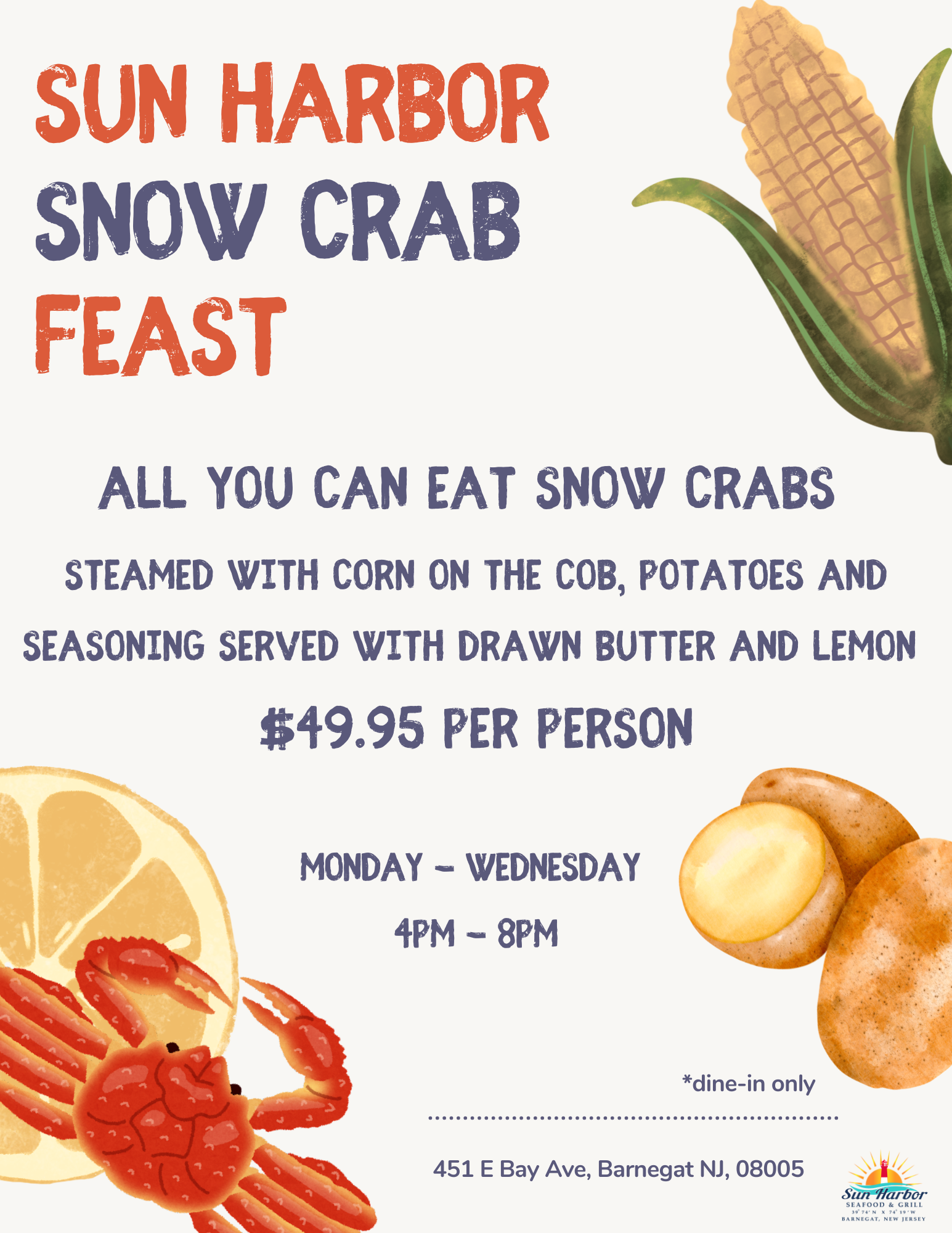 AYCE Snow Crab