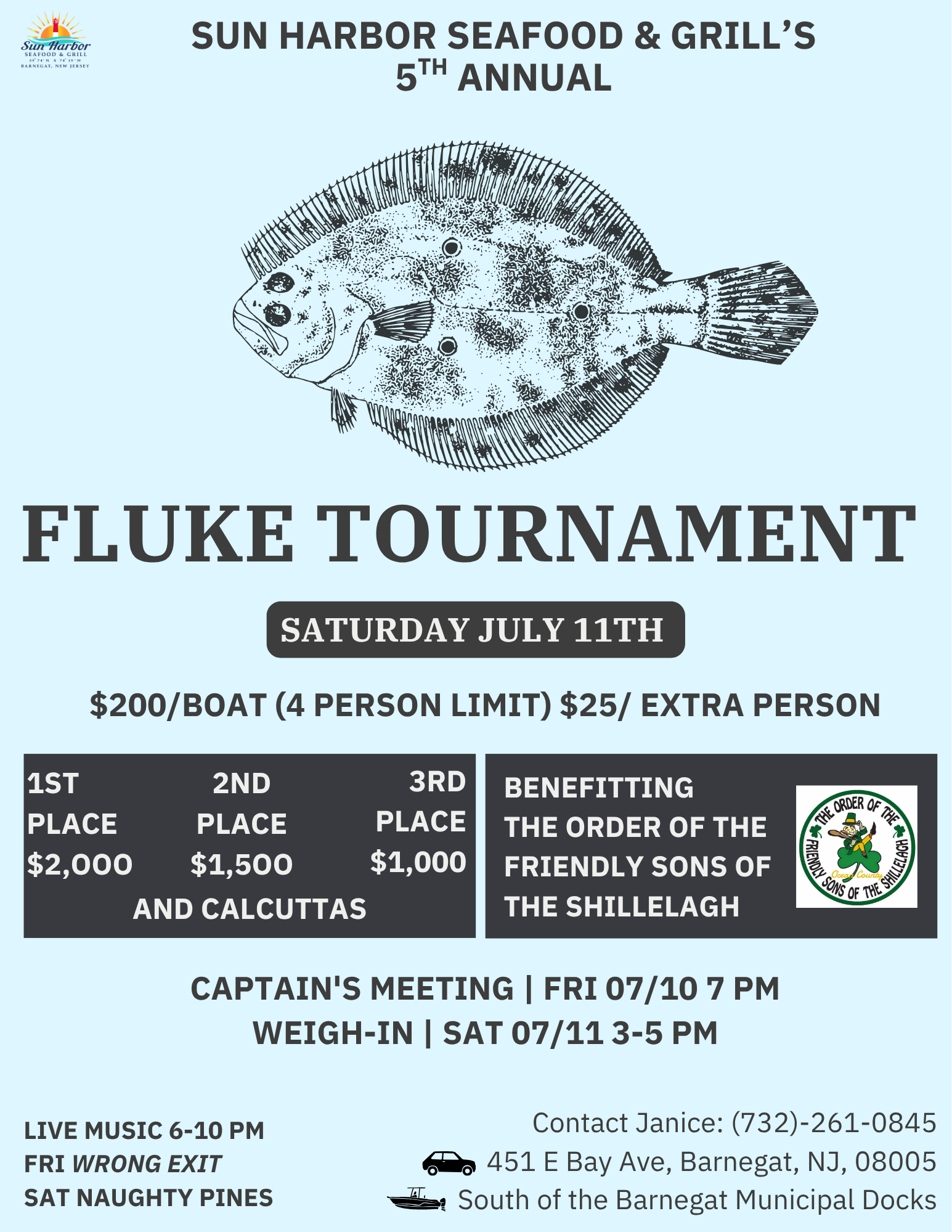 *5th Annual Fluke Tournament*