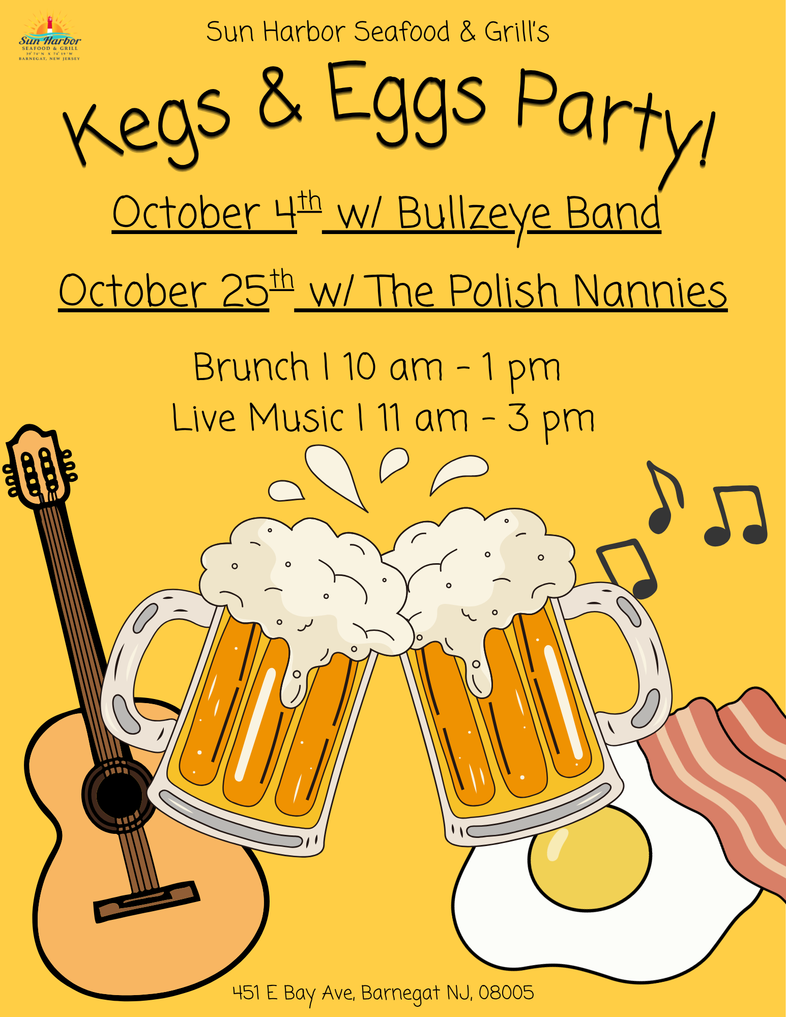 *Kegs & Eggs w/ The Polish Nannies*