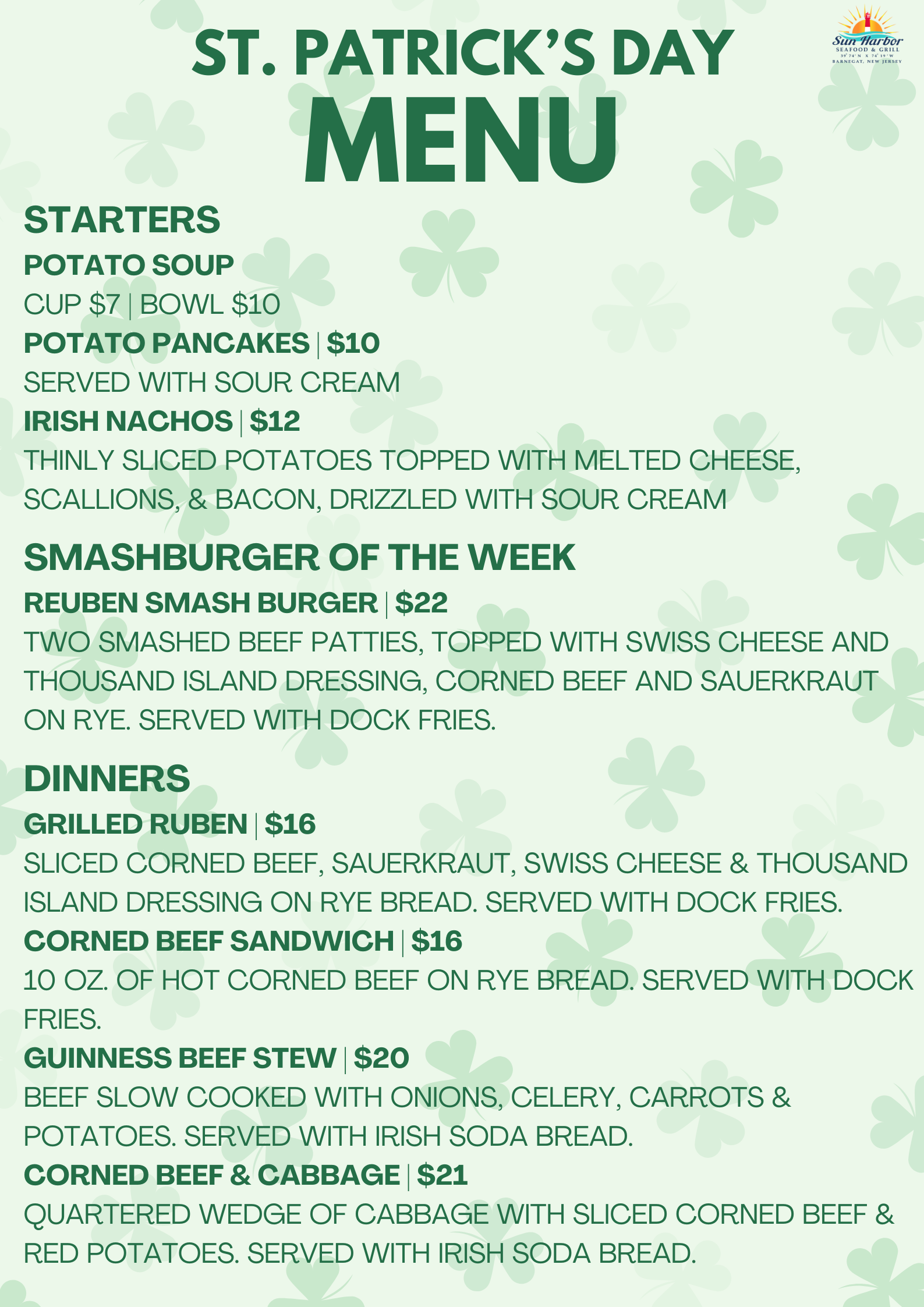 St. Patrick's Day Menu '26.png