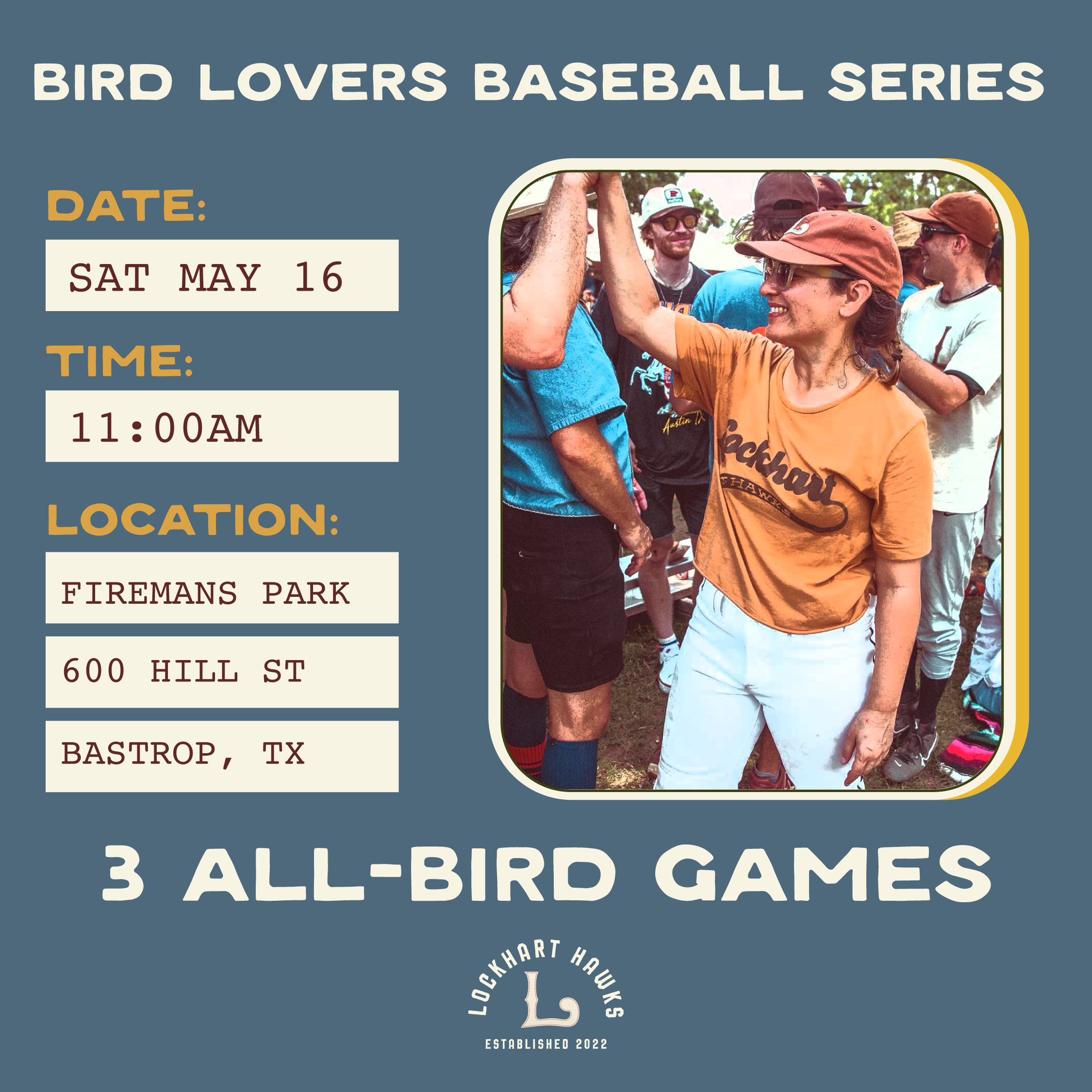 Bird Lovers' Baseball Series! 