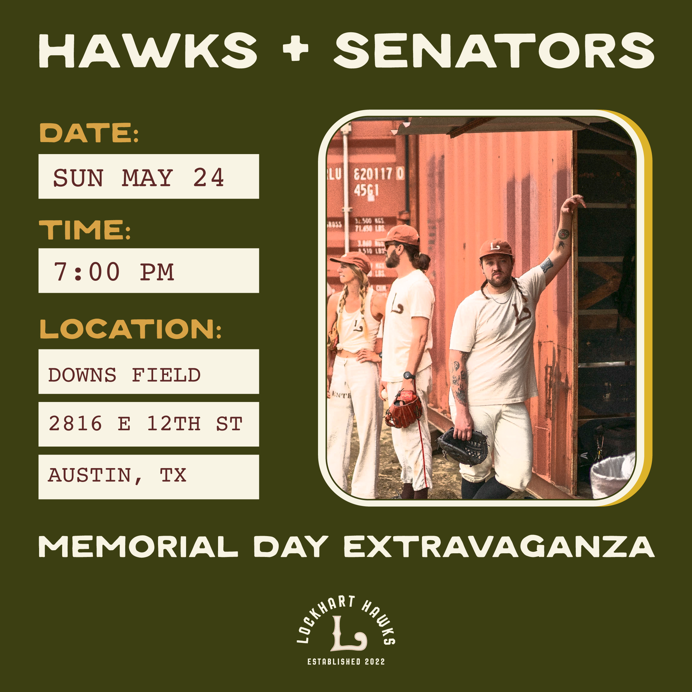 Hawks + Senators
