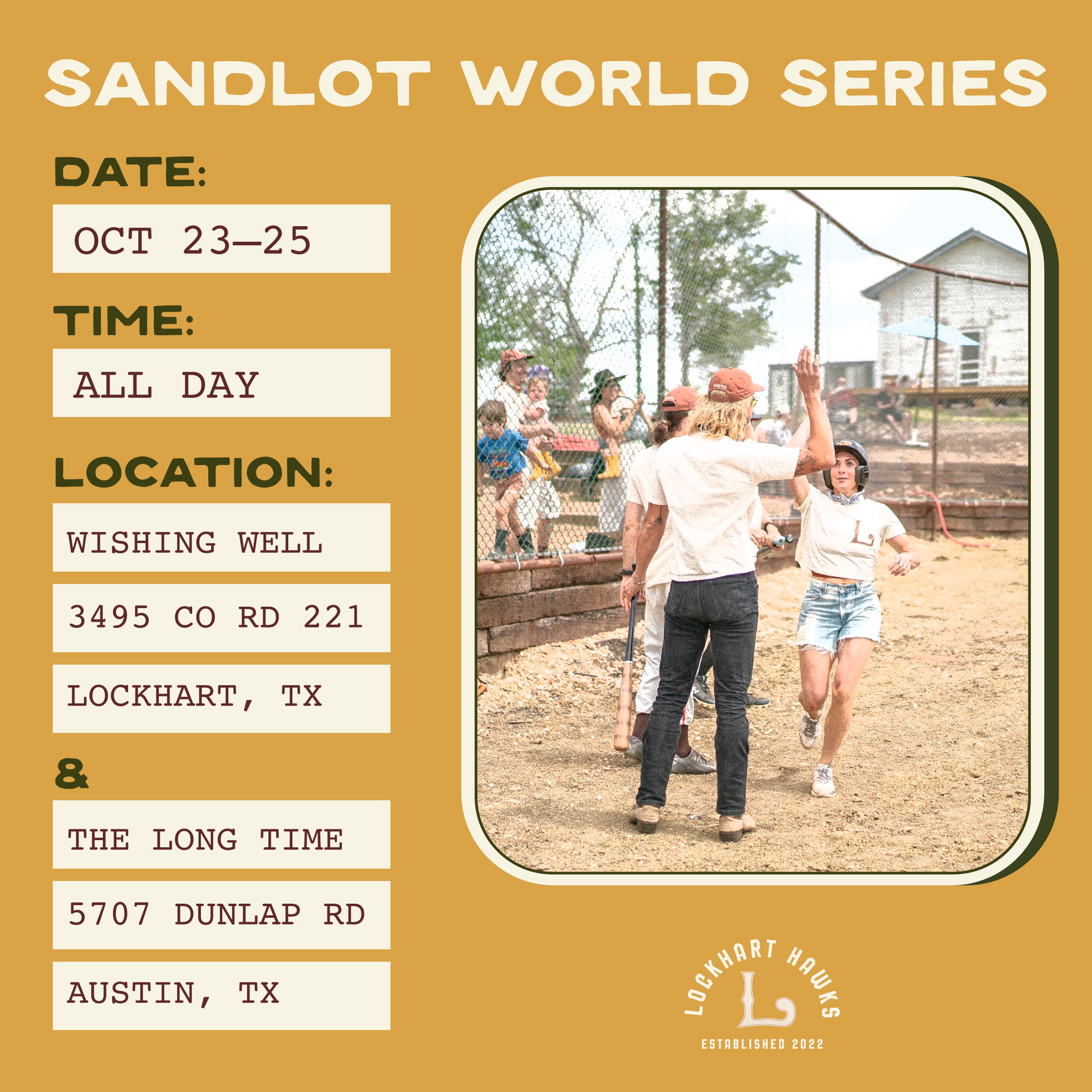Sandlot World Series!