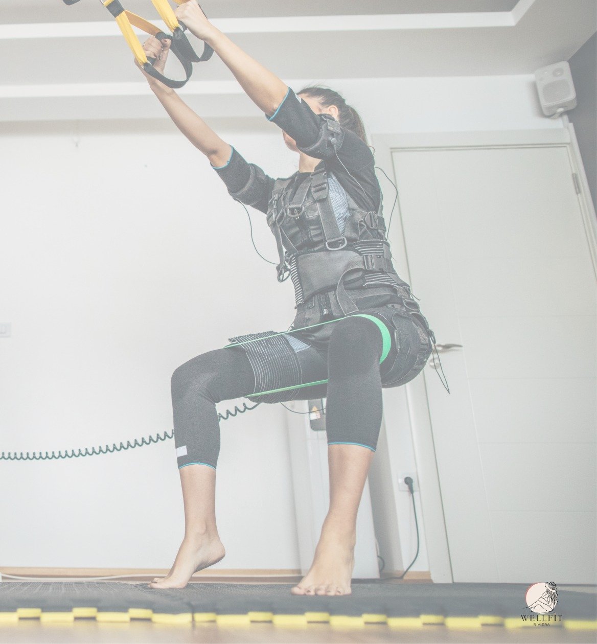 Séance d’électrostimulation EMS en combinaison i-motion chez Wellfit Riviera à Grasse