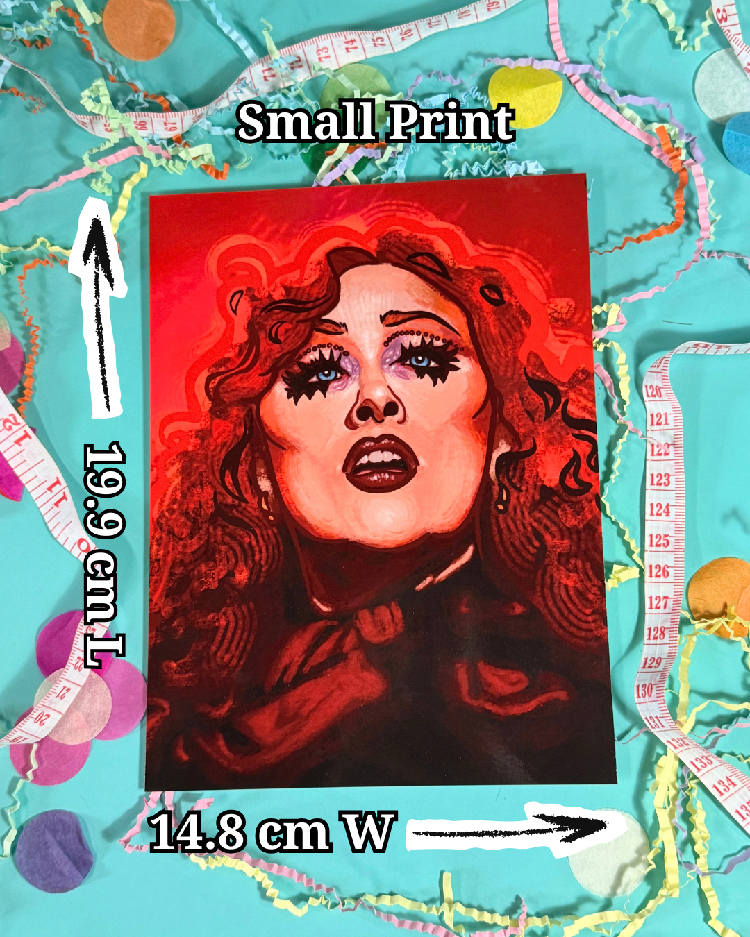 Red Roan Print