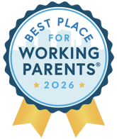 Badge reading 'Best Place for Working Parents 2026'.