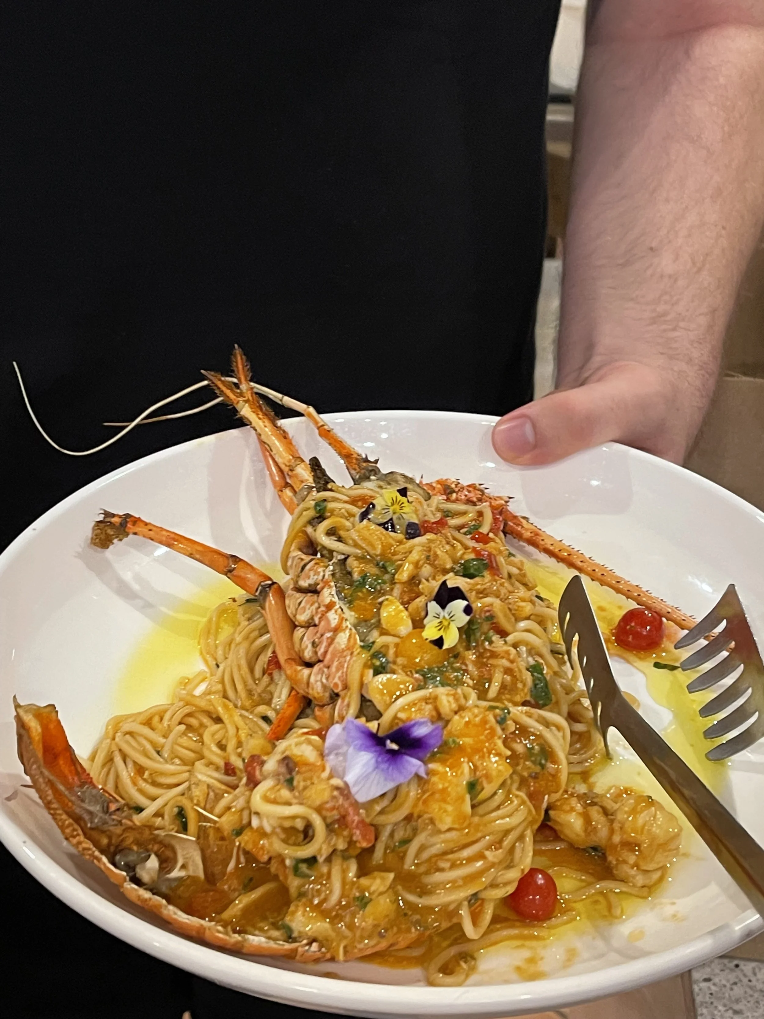 Lobster tagliolini special
