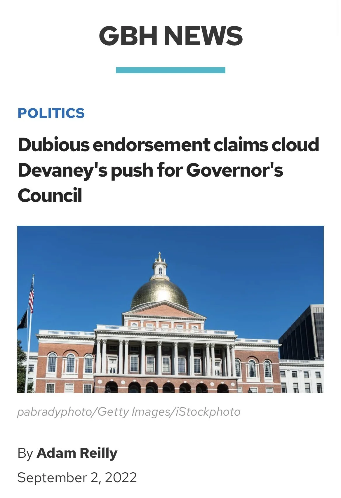 GBH Breaks the Story On My Opponent's False Endorsement Claims, GOTV Time, Party Tuesday Night!