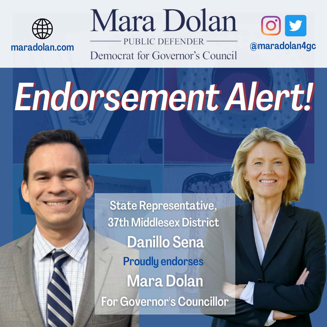 Rep. Dan Sena Endorsement Alert.png