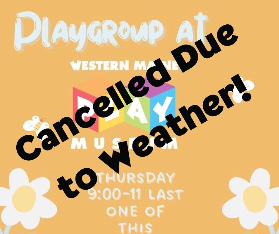 Due to the icy roads, we are sadly cancelling today&rsquo;s final playgroup session! We will be in touch via email with more info later today!