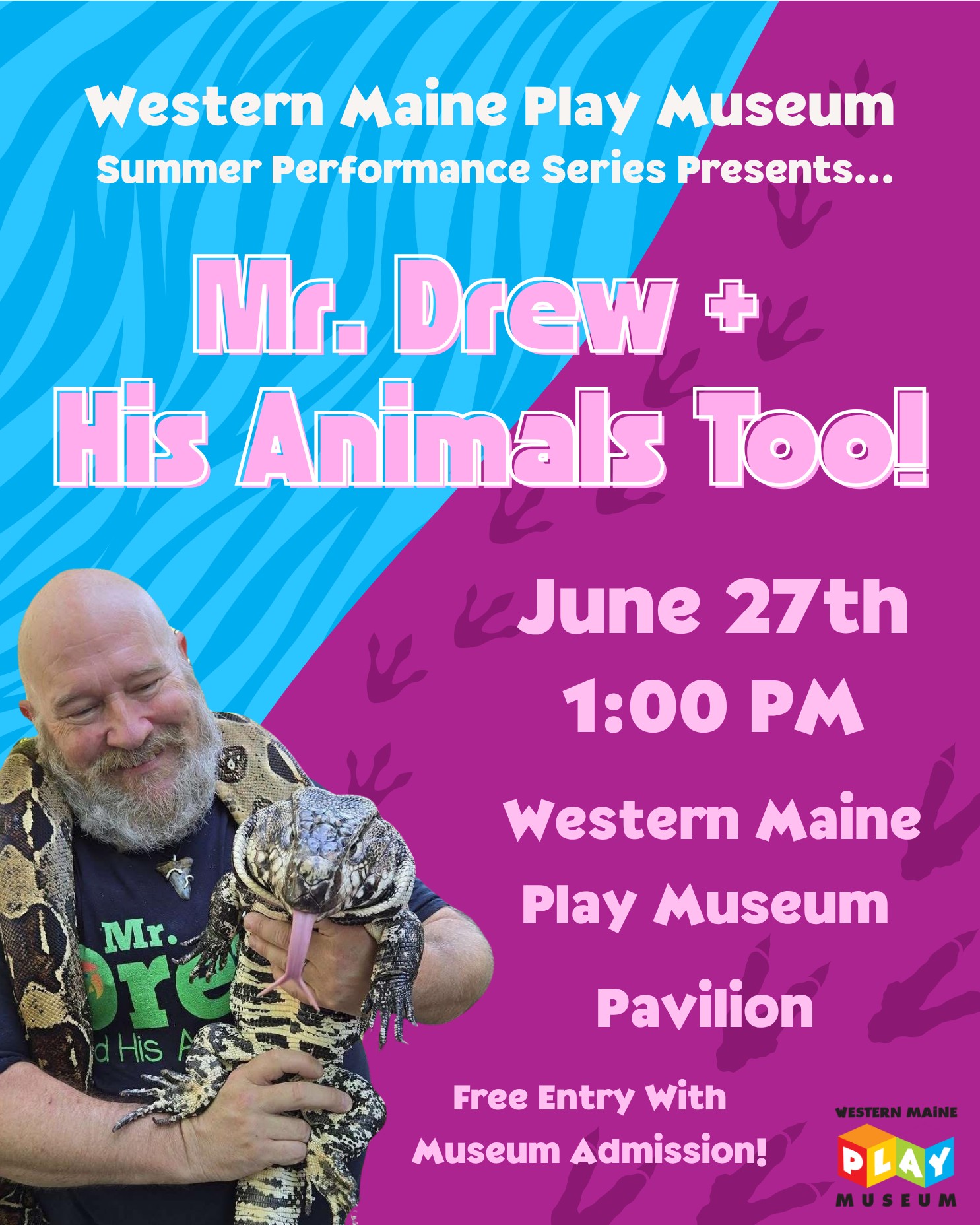 Mr. Drew and His Animals Too!