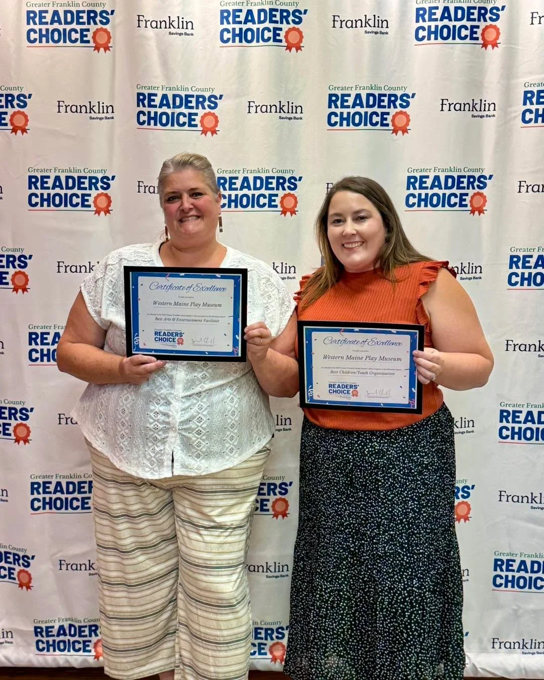 We are honored to share that the Western Maine Play Museum was named a finalist in two categories this year &ndash; Best Children &amp; Youth Organization and Best Arts &amp; Entertainment Facility! 🎉

We are so grateful to our community for the sup
