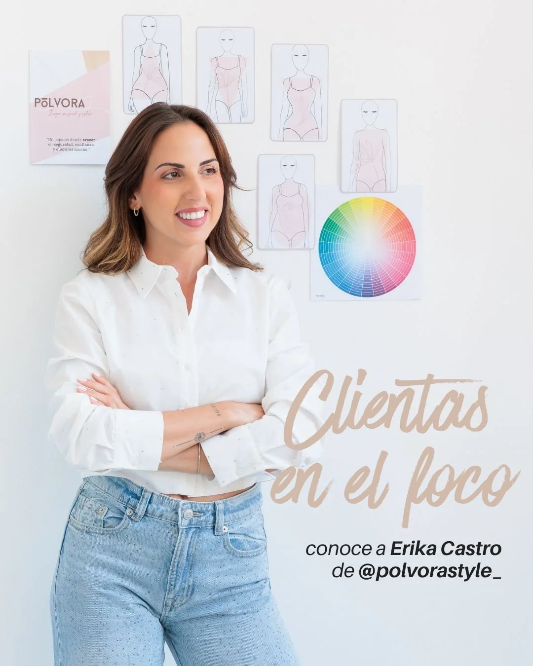 Hoy ponemos en el foco a Erika, fundadora de @polvorastyle_💙.

P&oacute;lvora tiene una historia preciosa y su chispa inicial se convirti&oacute; en una tienda de ropa que, a&ntilde;os m&aacute;s tarde, resurge cual ave f&eacute;nix para convertirse