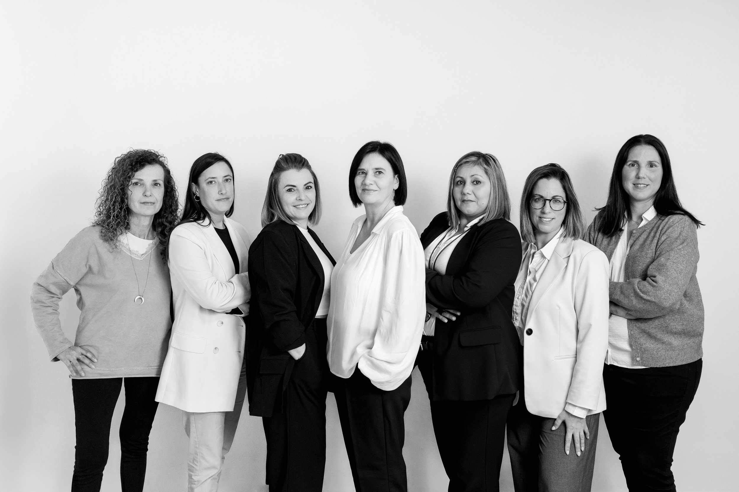 fotografía corporativa equipo en Barcelona