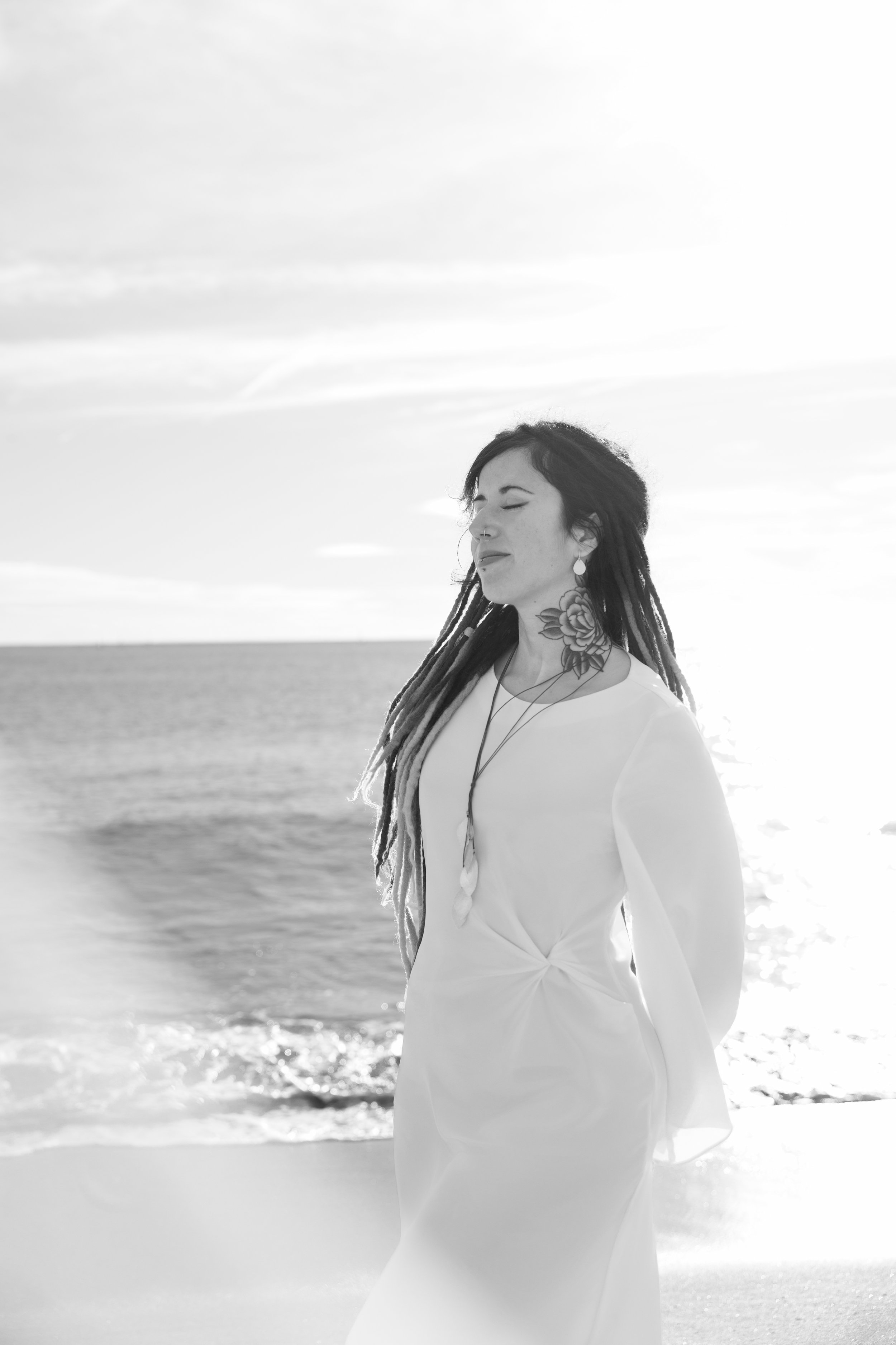 fotografía marca personal coach en playa Barcelona