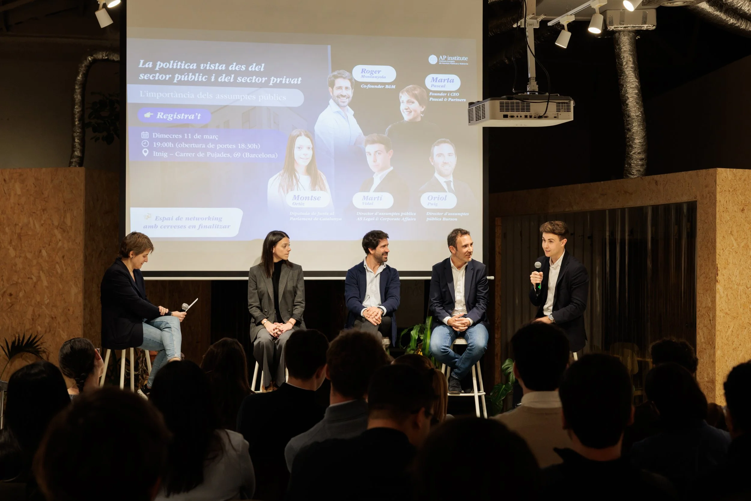 fotografía evento charla barcelona