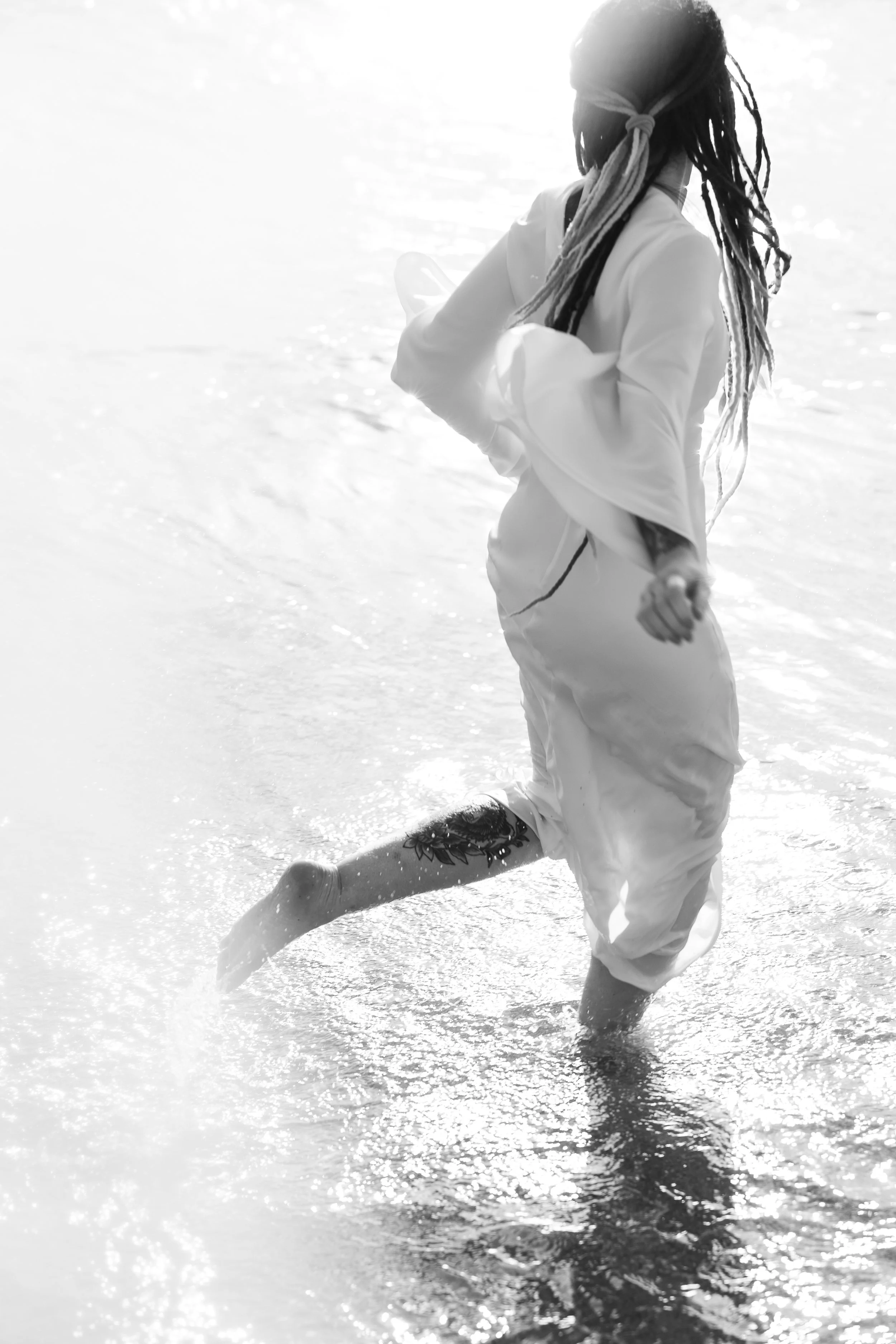 foto marca personal playa coach breathwork