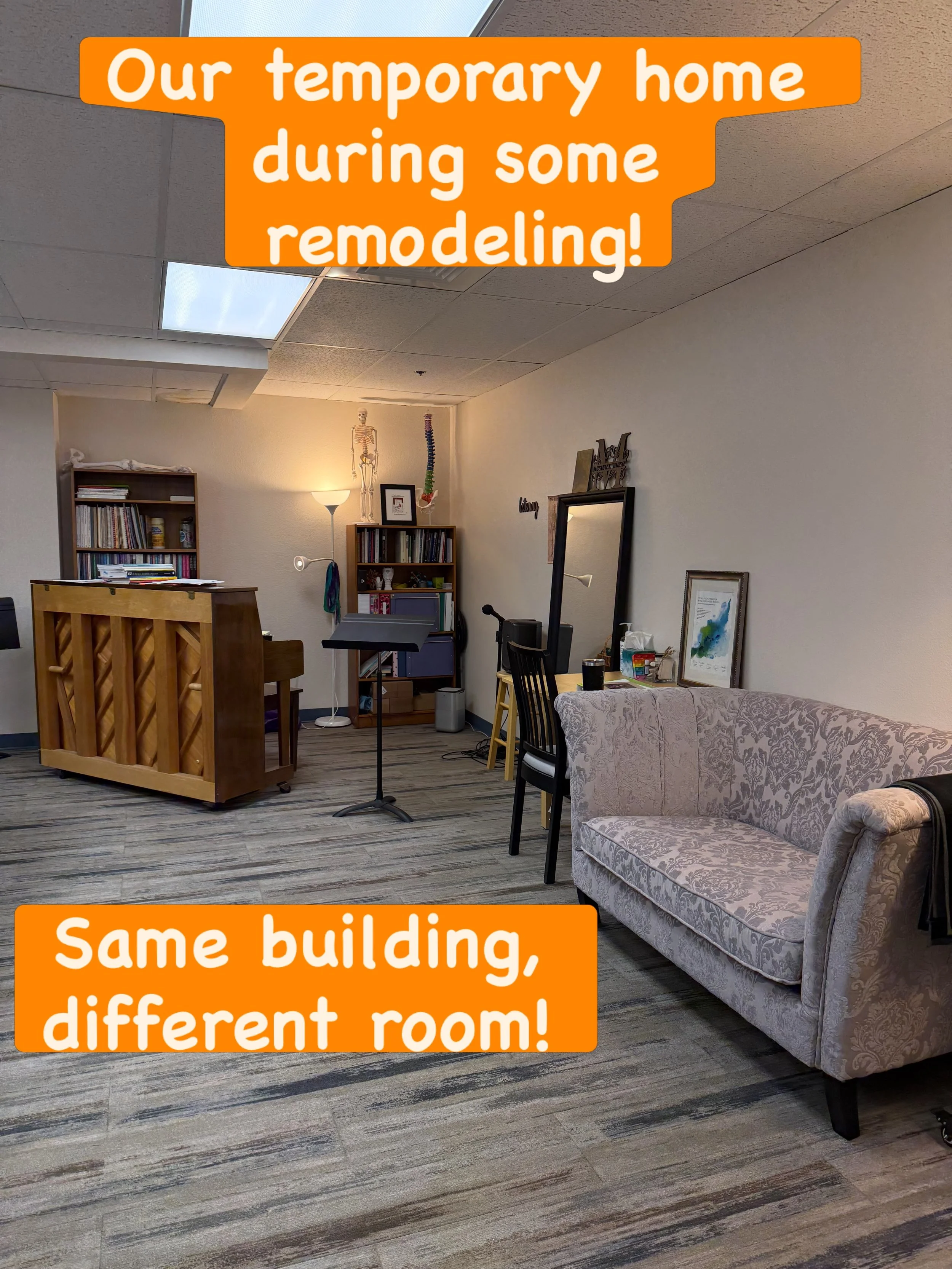 So grateful to have this fancy space to teach in while the studio space is under renovation!  Thank you @stmikeschurchcos for taking care of us so well!

#yournstrumentalbody #singinglessons #coloradosprings #alexandertechniqueformusicians #singingte