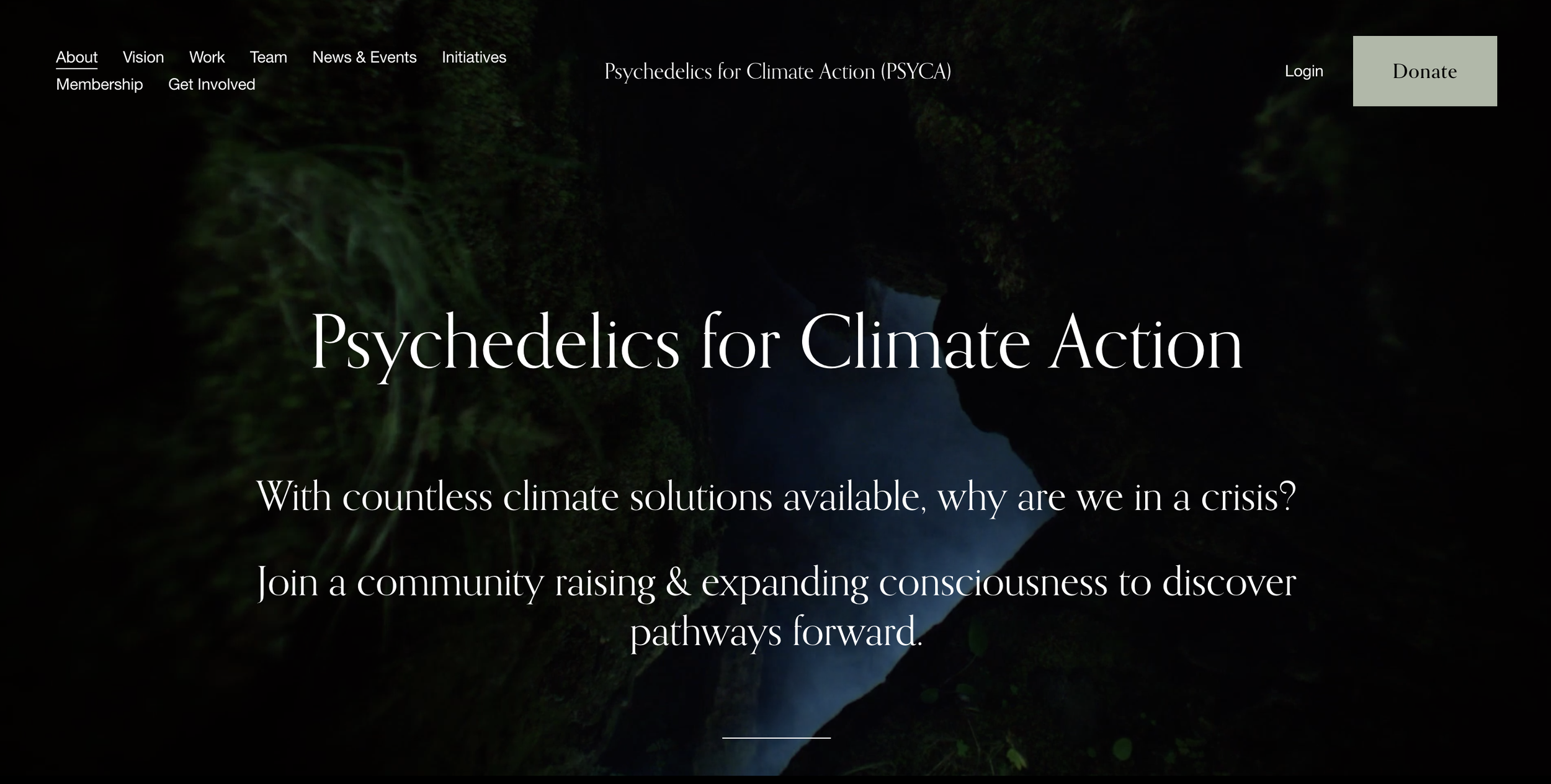 Psychedelics For Climate Action