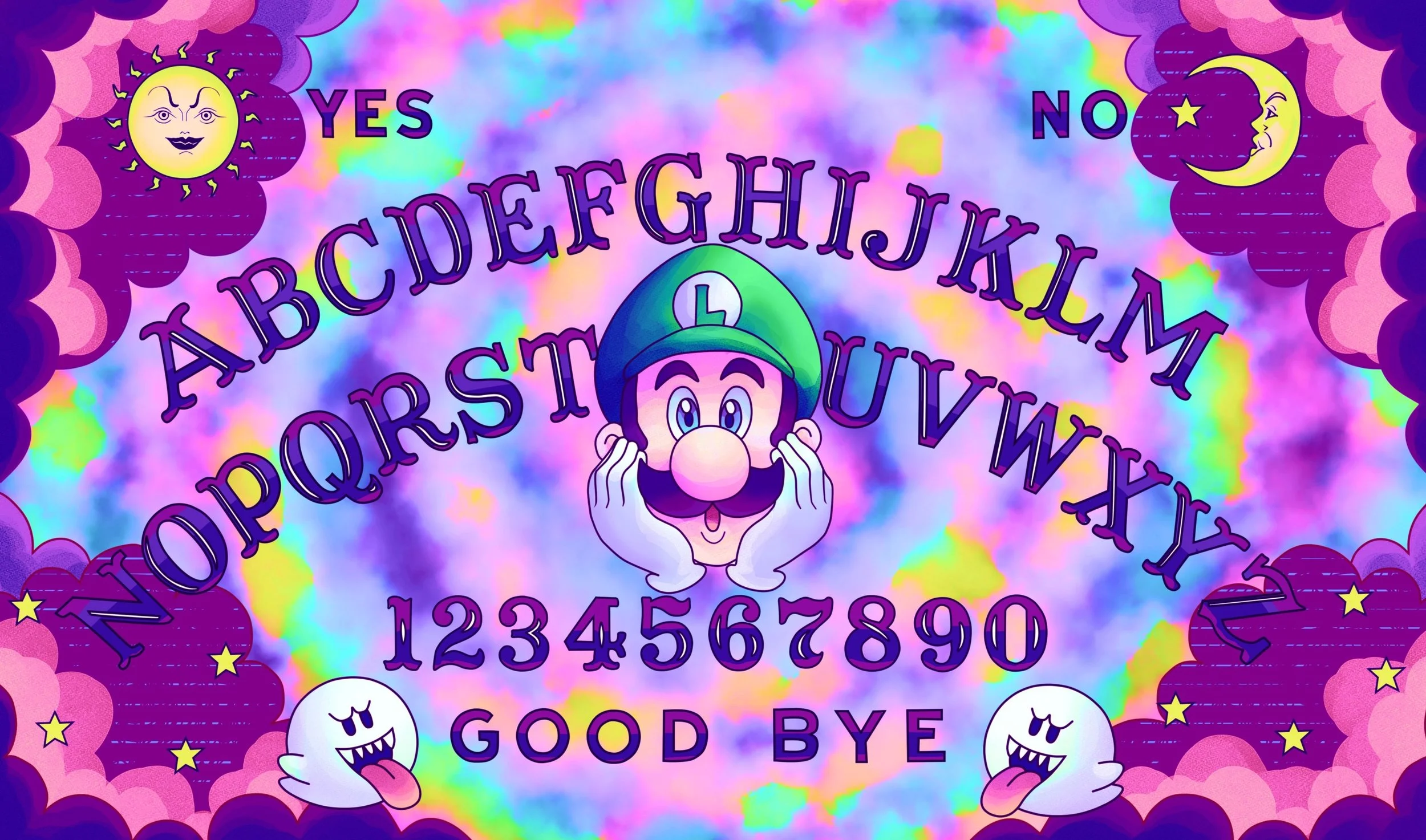 WeeGee Board Playmat Design (Digital: ClipStudioPaint)