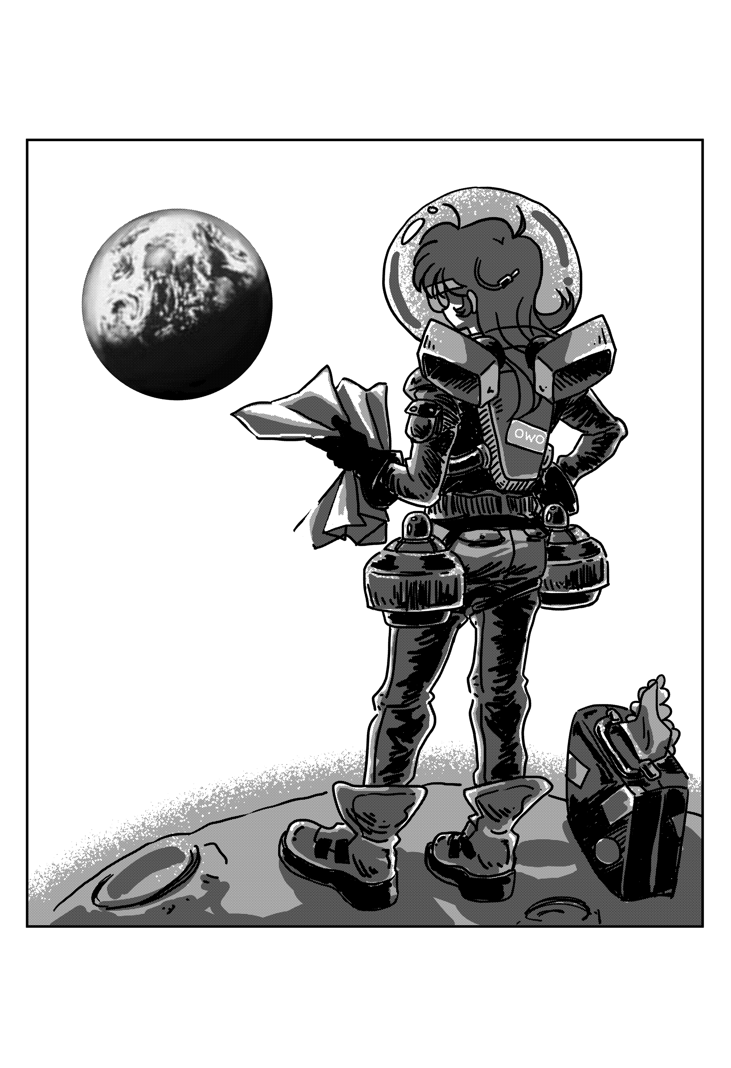 Analog's Journey Shirt Design (Digital: Procreate)