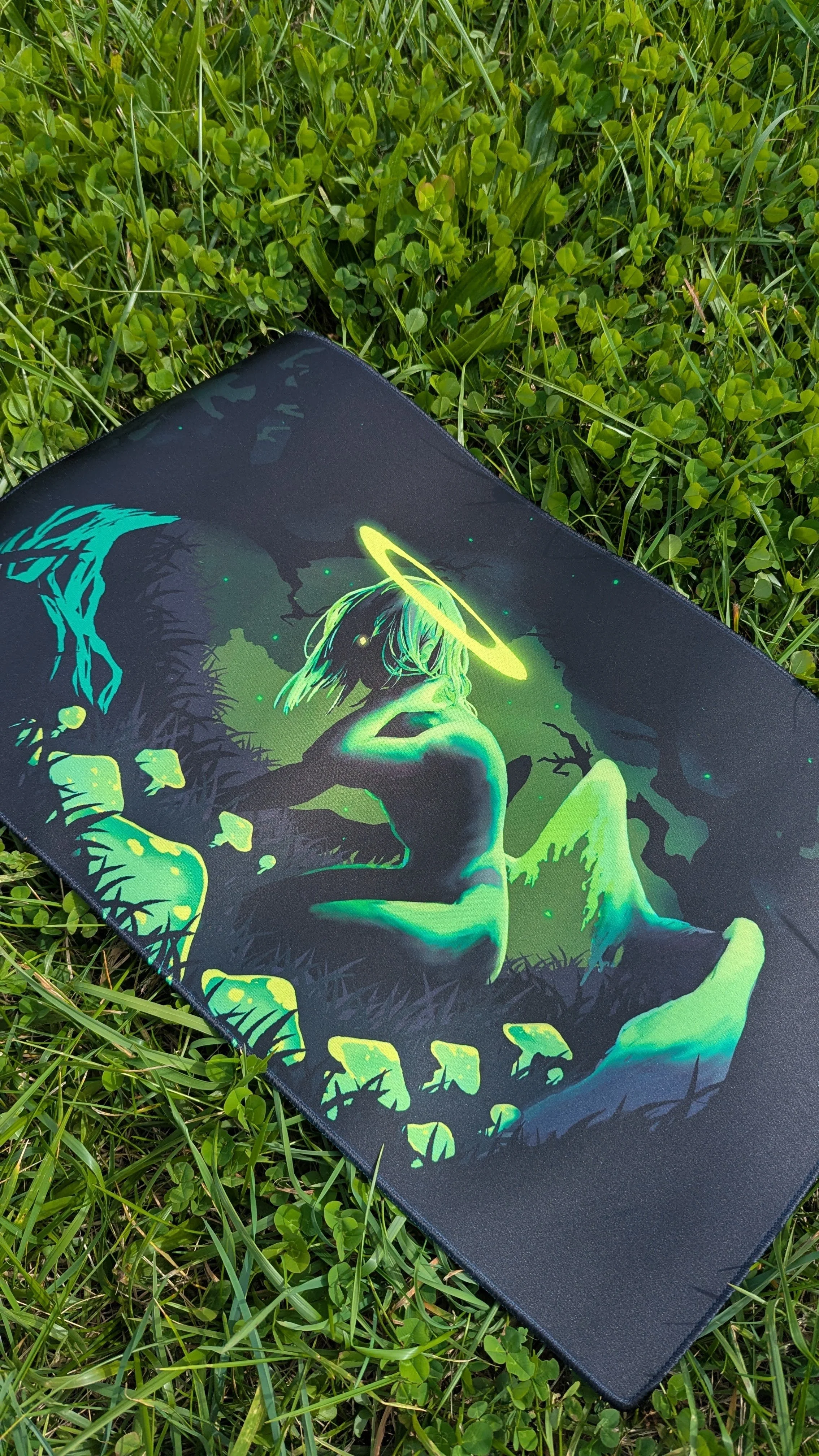 'Destroying Angel' Keyboard Mat TCG Mat