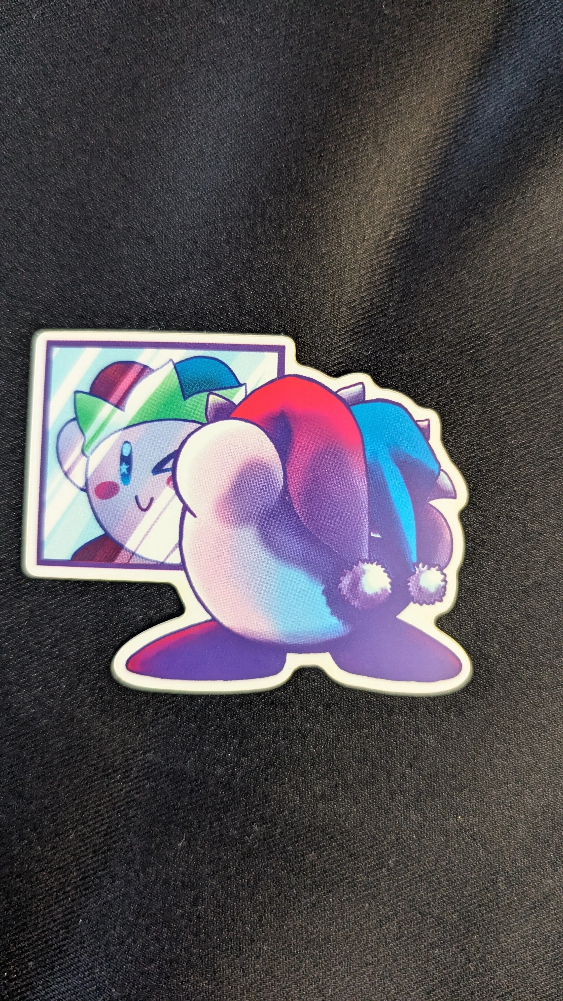 Fitcheck Kirby Sticker
