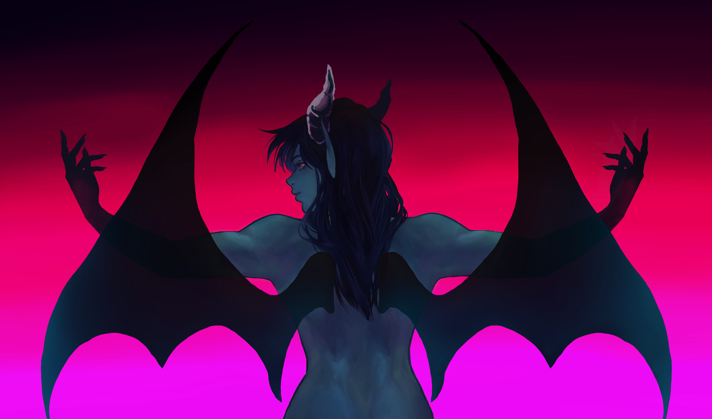 Succumb Playmat Design (Digital: ClipStudioPaint)