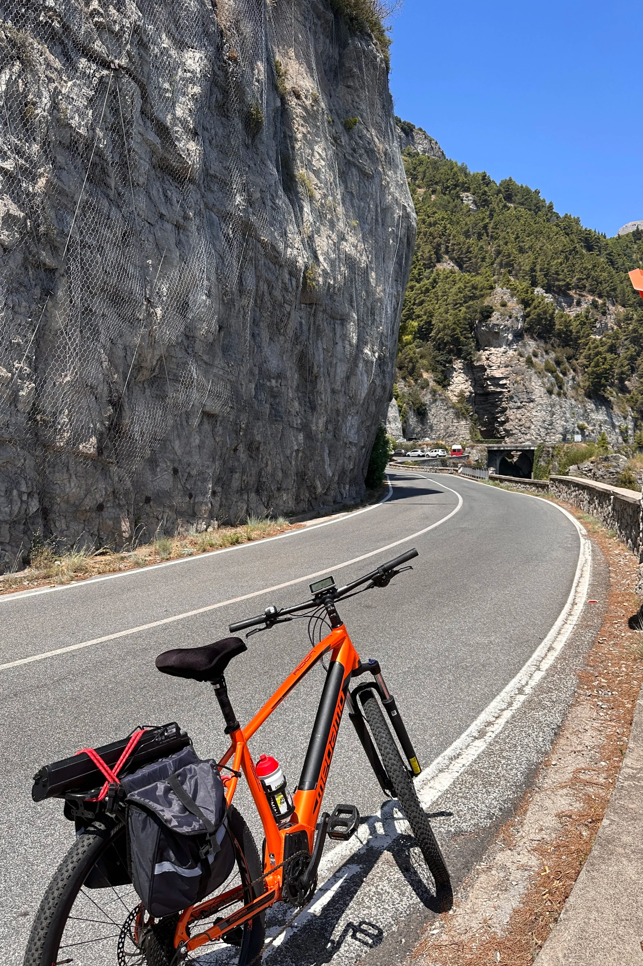 Biking the Amalfi Coast