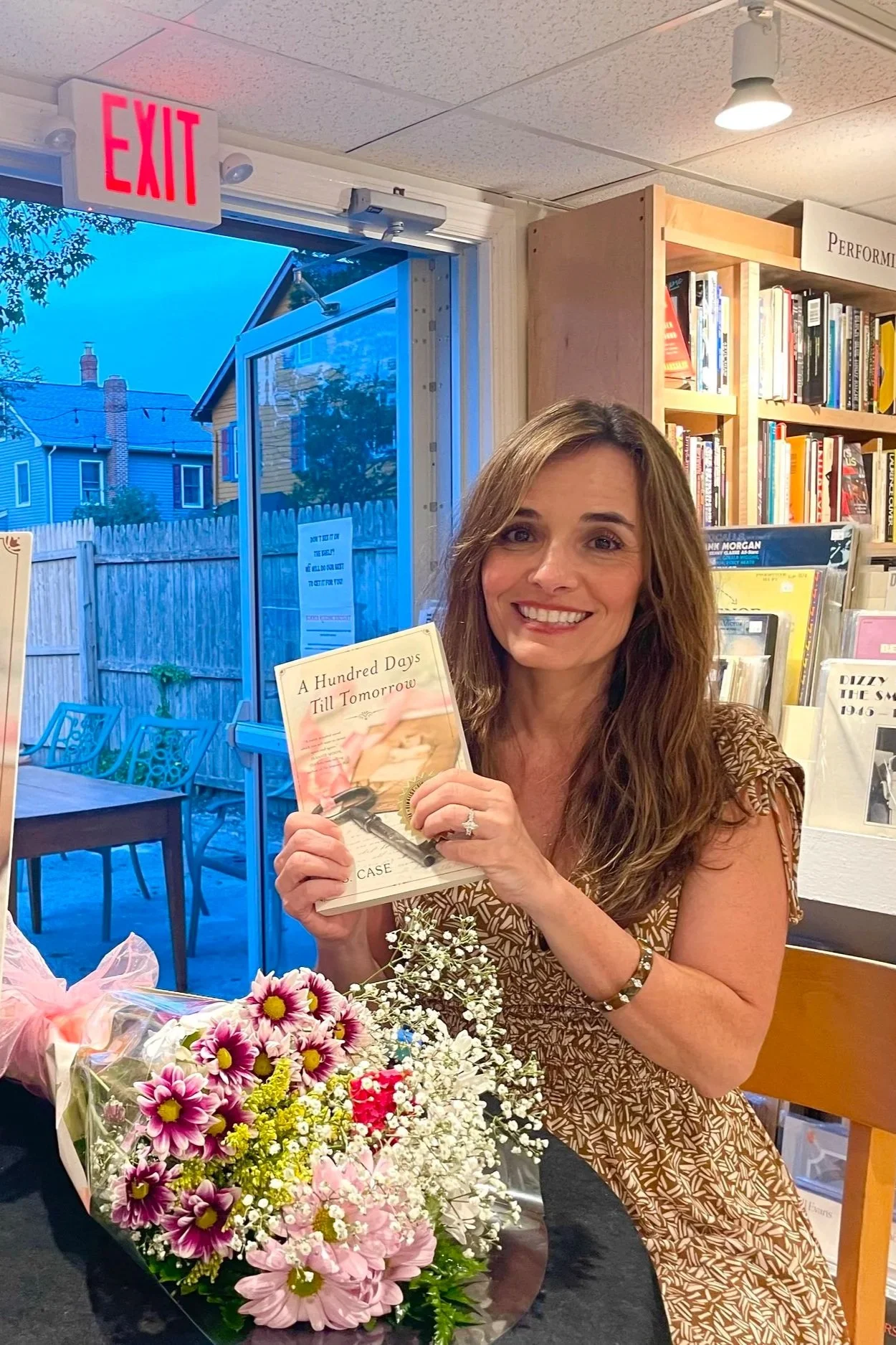 Participating in my first book signing