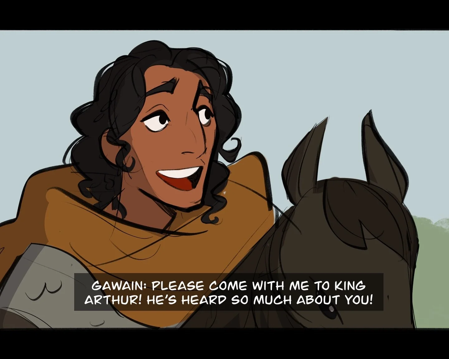I&rsquo;ve been listening to The Great Book of King Arthur by John Matthews this week and the amount of insane stuff Lancelot immediately spouted when he burst onto the scene had me crying with laughter. The Lady of the Lake just dropped teen Lance i