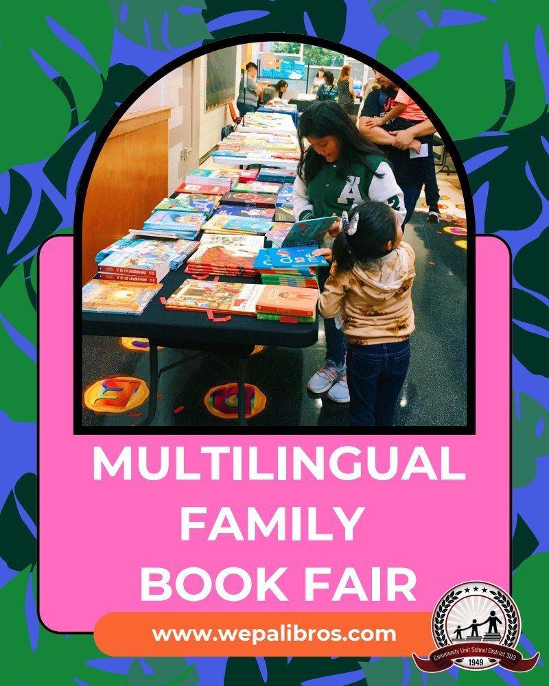 Today's the day! 📚✨ Join WEPA Libros at the 5/8 Multilingual Family Book Fair with @stcharlesd303  Proudly serving 300 students, providing them with native language books to take home. 🌟📖 

#MultilingualEducation #FamilyBookFair #WEPA #wepalibros
