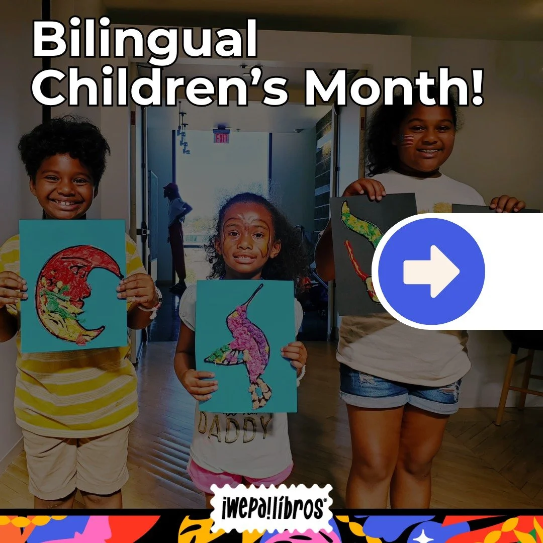 🎉 CELEBRATE: October is Bilingual Children&rsquo;s Month! 📚✨
Bilingualism begins at home and blossoms in community. 🌍💬 This month we honor families raising readers in two or more languages because every story, every bedtime book, every shared pal