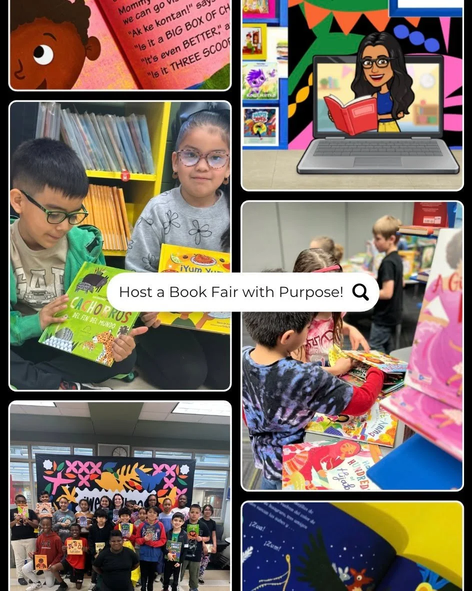 🎉 Host a Book Fair with Purpose!
&iexcl;WEPA! l&iacute;bros&reg; book fairs celebrate language, identity, and community &mdash; bringing families together through authentic multilingual stories.

From Spanish-English to Arabic-French, we curate fair