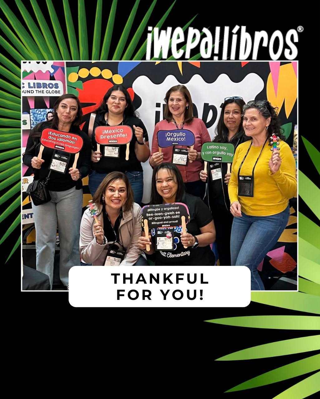 🍂 This November, we&rsquo;re thankful for educators who believe in the power of language.
Honor your multilingual students with authentic stories that reflect their worlds. 🌍💛 
#ThankYouTeachers #AuthenticBooks #wepalibros