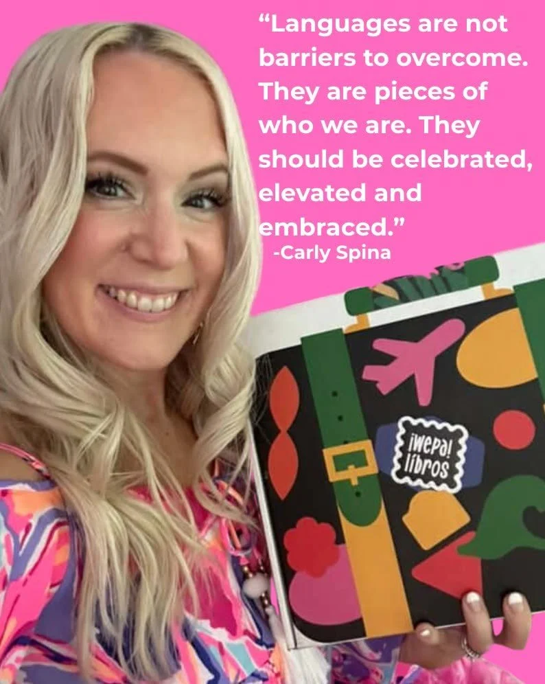 &ldquo;Languages are not barriers to overcome. They are pieces of who we are &mdash; to be celebrated, elevated, and embraced.&rdquo; &mdash; Carly Spina

Did you catch @educationbarbie  presentation @il_resource_center?!

🌍📚 At &iexcl;WEPA! l&iacu