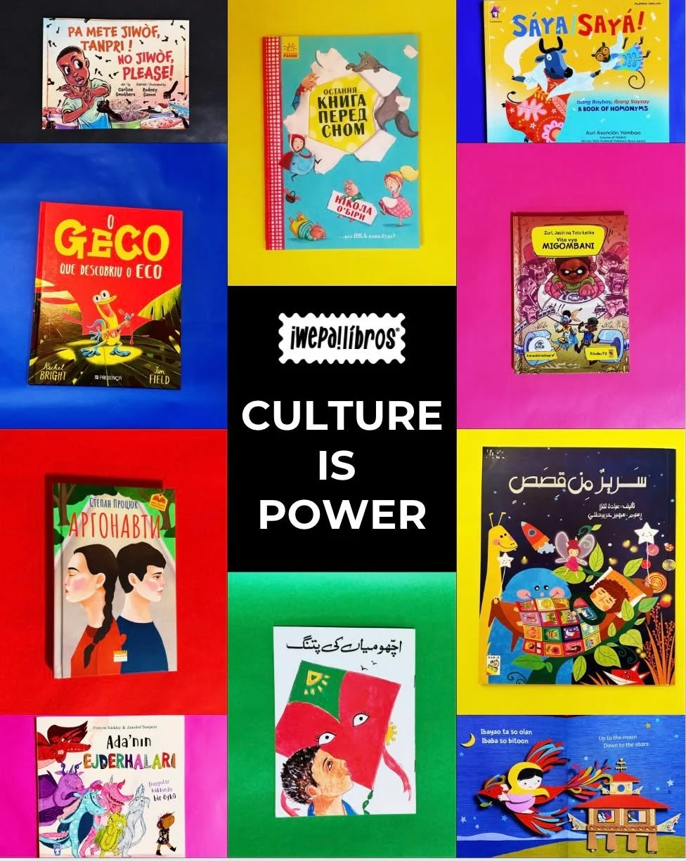 Representation is a literacy tool.
Language is an asset.
Culture is power.
Books should reflect it ALL.
&iexcl;WEPA! l&iacute;bros&reg; is here for the whole comunidad. 🌈📚

👉 Comment WEPA if you agree. 

#culture #wepalibros #comunidad #literacy  
