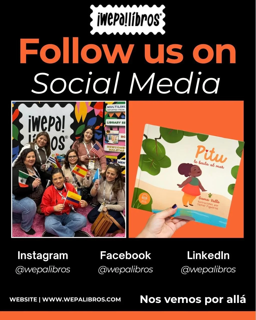 NABE really showed out 🔥
We loved connecting with passionate educators, changemakers, and multilingual magic-makers 💛

Let&rsquo;s keep that WEPA energy rolling 👉 follow us on LinkedIn to stay connected, swap ideas, and keep building comunidad bey