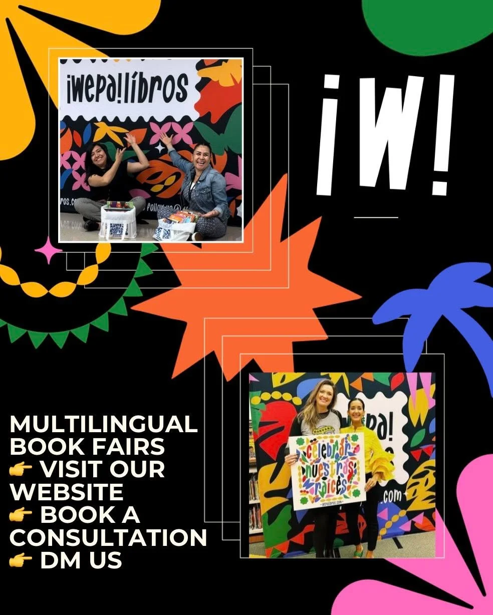 📚✨ Multilingual Book Fairs, but make it &iexcl;WEPA! ✨📚

We&rsquo;re deep in design mode over here bringing spring multilingual book fairs to life 🌸📖
And whew&hellip; the calendar is filling FAST.

🚨 Only 2 May dates left! 🚨
Already dreaming ah