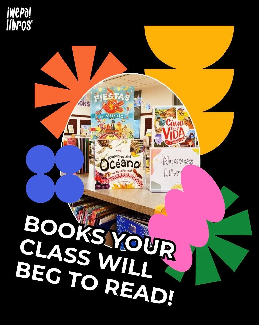 🎉 Books your class will beg to read? Yes, please! Customize your library now&mdash; SPRING orders end March 14! 🌸📖 

#WEPAClassroomMagic #wepalibros #classroomlibraries #booknow